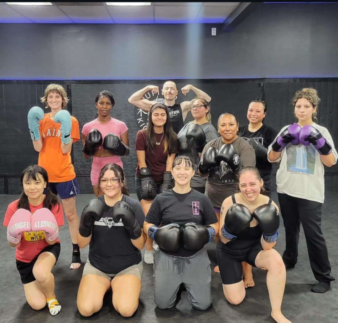 Jupiter Kickboxing team training